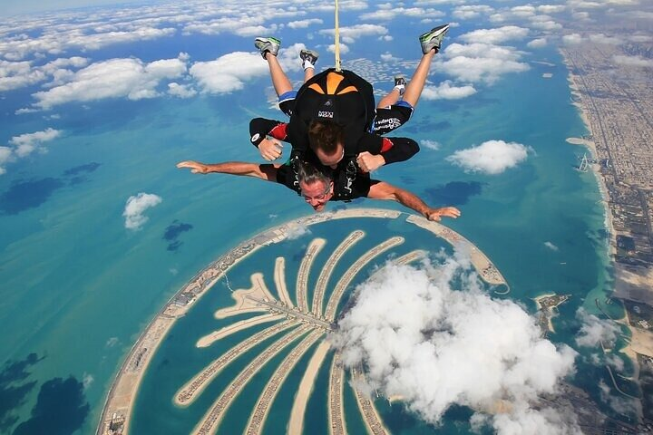 Dubai Skydive Tandem Over The Palm With Optional Transfers - Photo 1 of 10